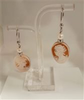 Orecchini Venerio Donna in Argento Conchiglia CAMEO-O - CAMEO-O